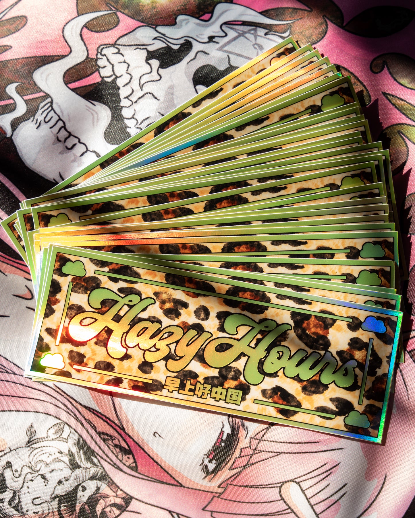 Hazy Hours Leopard Print Box Slap