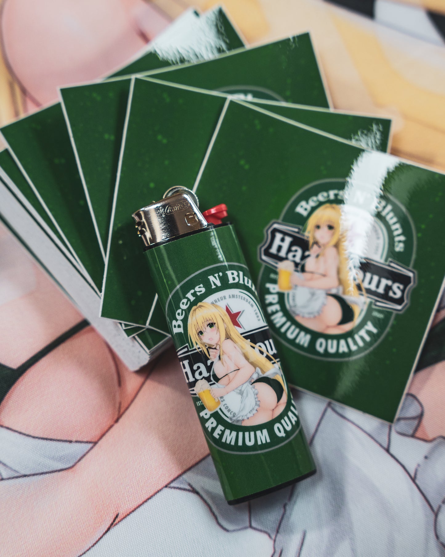 Hazy Hours Beer Maid Lighter Skin