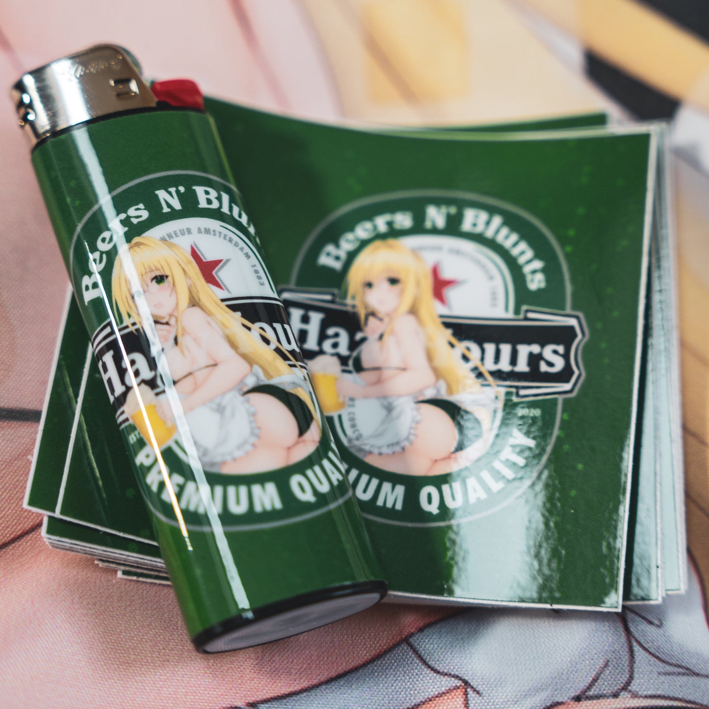 Hazy Hours Beer Maid Lighter Skin