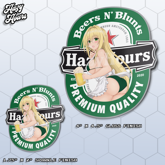 Hazy Hours Maid Logo